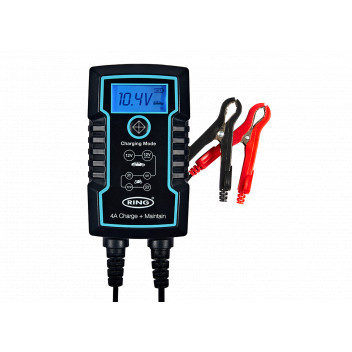 Ring Automotive RSC804 6V/12V 4A Smart Charger - Intelligent