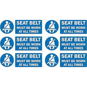 Please Fasten Seat Belt Sticker