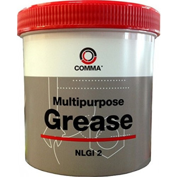 Comma GR2500G Multipurpose Lithium Grease 500g Tin for Autom
