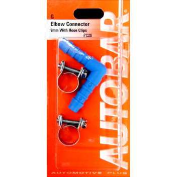 Autobar Elbow Connector 8mm