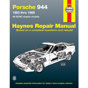 Workshop Manual Haynes Manual Porsche 944 83-89
