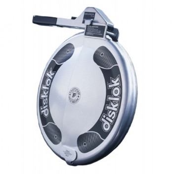 Disklok DISKLOKMD Medium Silver Steering Wheel Lock (Fits 39