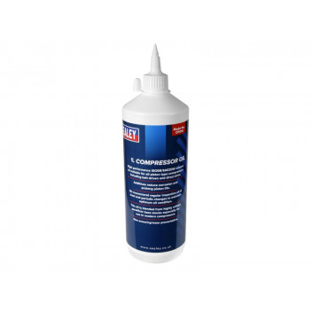 Sealey CPO1S Compressor Oil 1L - High Performance Lubricatin