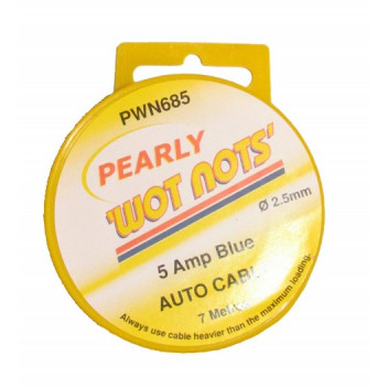 Pearl Automotive PWN685 Wiring Cable - Single Core 5 Amp x 7