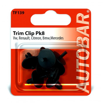 Autobar BMW Trim Clip Pack of 8