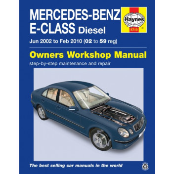 Workshop Manual Haynes Manual Merc E Class Dies 02-10