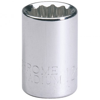 Draper Tools 53271 3/8 Drive Metric Socket 12mm - High-Quali