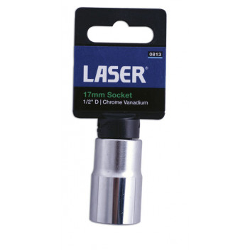 Laser Tools 0813 Socket 1/2D 17mm