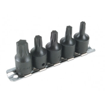 Laser Tools 2983 5 Piece Star Socket Bit Set 3/8D