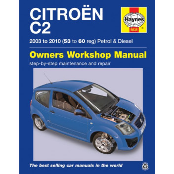 Workshop Manual Haynes Manual Citr Renoen C2 Pet & Dies 03-1