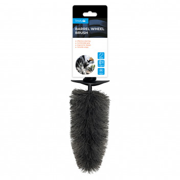 Simply Auto CLE051 Barrel Wheel Brush - Deep Cleaning Alloy
