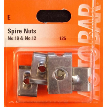 Autobar Spire Nuts No.10/No.12 Pack of 4