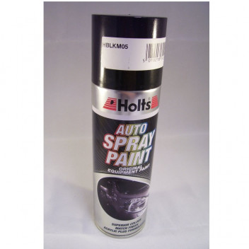Holts HBLKM05 Black Paint Match Pro Vehicle Spray Paint 300m