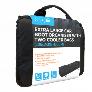 Simply Auto DCB01 Premium Large Detachable Cool Bag Organise