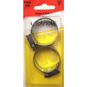 Pearl Automotive PWN258 Hose Clip - Size 1 Pack of 2