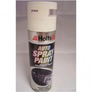 Holts HCR02 White Paint Match Pro Vehicle Spray Paint 300ml
