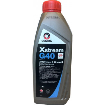 Comma Xstream G40 Antifreeze Concentrate 1L - Si-OAT Coolant