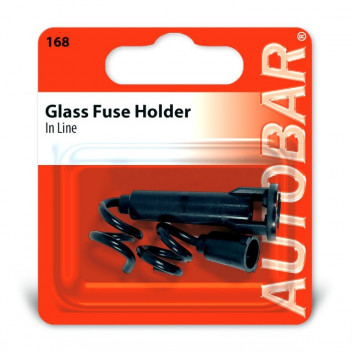 Autobar In?Line Glass Fuse Holder 5 Amp