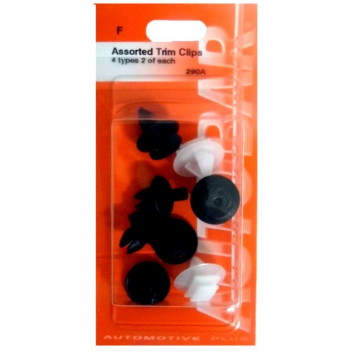 Autobar Assorted Trim Fixings (Audi/BMW/VW/Ford) Pack of 8
