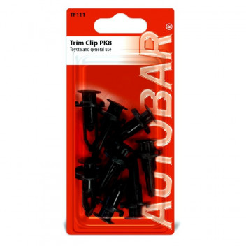 Autobar Toyota & General Use Trim Clip Pack of 8