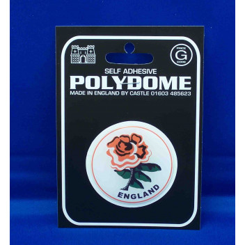 English Rose Polydome Sticker