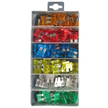 Pearl Automotive PXP100 Assorted Automotive Blade Fuses