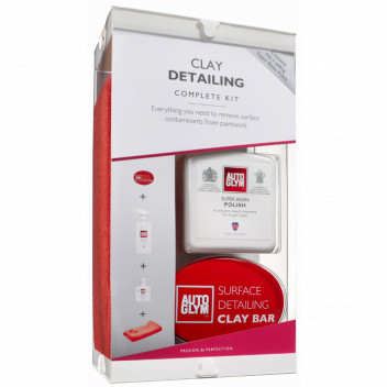 Autoglym Surface Detailing Clay Kit Complete System for Remo
