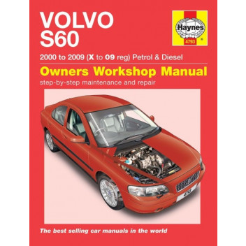 Workshop Manual Haynes Manual Volv S60 00-08