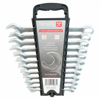 Simply Auto TSET21 12 Piece Combination Spanner Set - Premiu