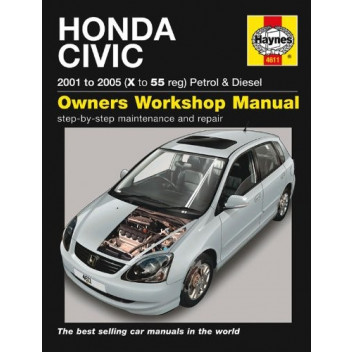 Workshop Manual Haynes Manual - Hond Civic 01-05