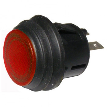 Pearl Automotive PWN945 Push Switch - Splash Proof Red