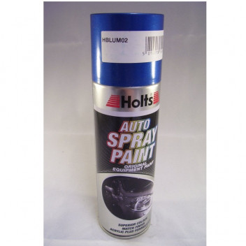 Holts HBLUM02 Blue Paint Match Pro Vehicle Spray Paint 300ml