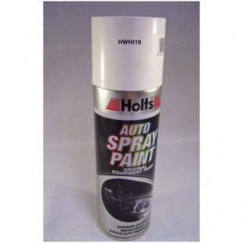 Holts HWHI19 White Paint Match Pro Vehicle Spray Paint 300ml
