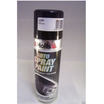 Holts L116C Black Paint Match Pro Vehicle Spray Paint 400ml