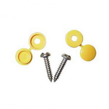 Pearl Automotive PWN644 Number Plate Security Caps & Screws