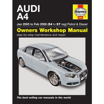 Workshop Manual Haynes Manual Audi A4 05-08