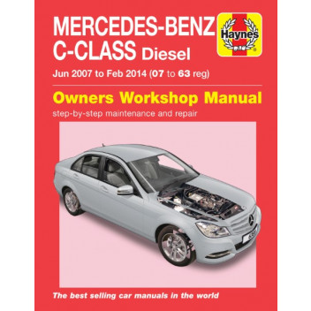 Workshop Manual Haynes Manual Merc C-Class Dies 07-15