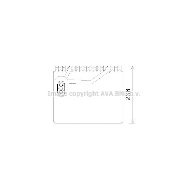 AC EVAP FT HYUN SANTA FE 06-13 image