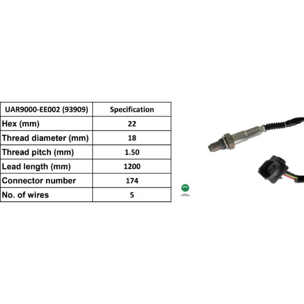 5 WIRE SENSOR AUDI A4 TDI 04-16 image