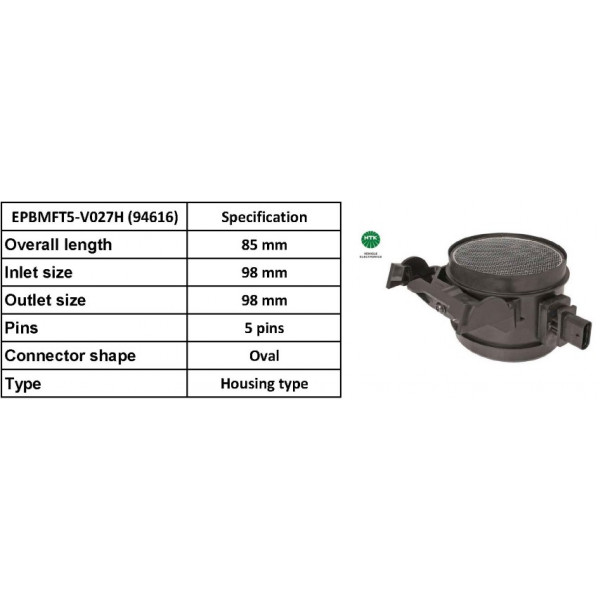 AIR FLOW METER MERC C E S SKL CLASS 05-13 image