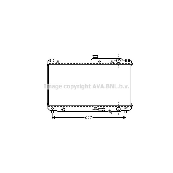 RAD TOYO CAMRY 91-95 image