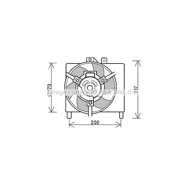 CLG FAN SMRT CITRY FORTWO ROADSTER 99-07 image