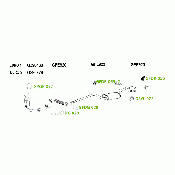 GT Exhausts Exhaust System image