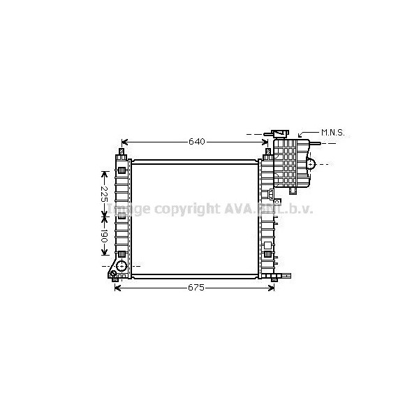 RAD MERC VITO 113 99-04 image