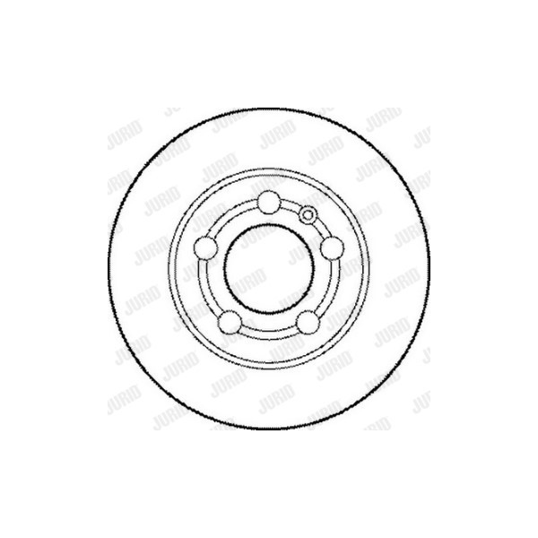 SINGLE BRK DISC R AUDI A3 S3 TT SKOD OCTAVIA 99- image