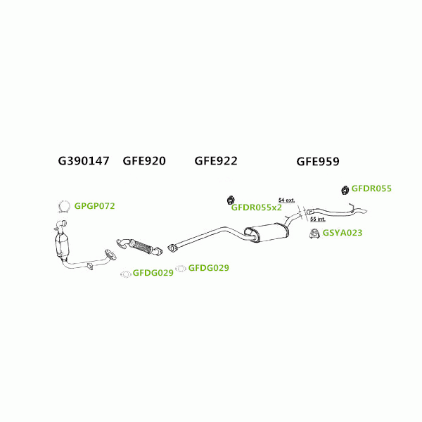 GT Exhausts Exhaust System image