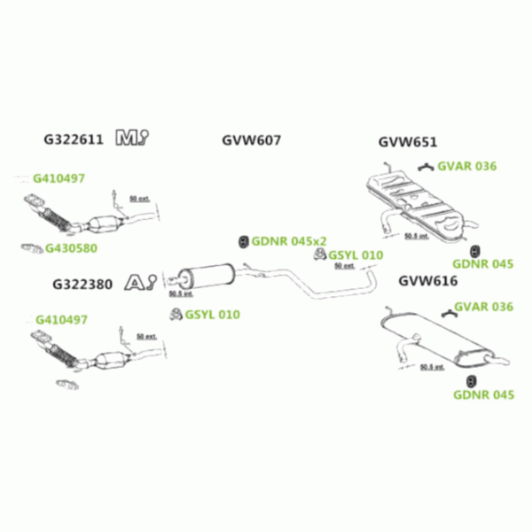 GT Exhausts Exhaust System image