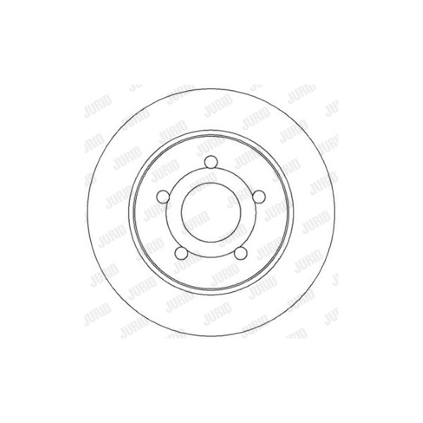 Jurid Brake Disc (Rear) image