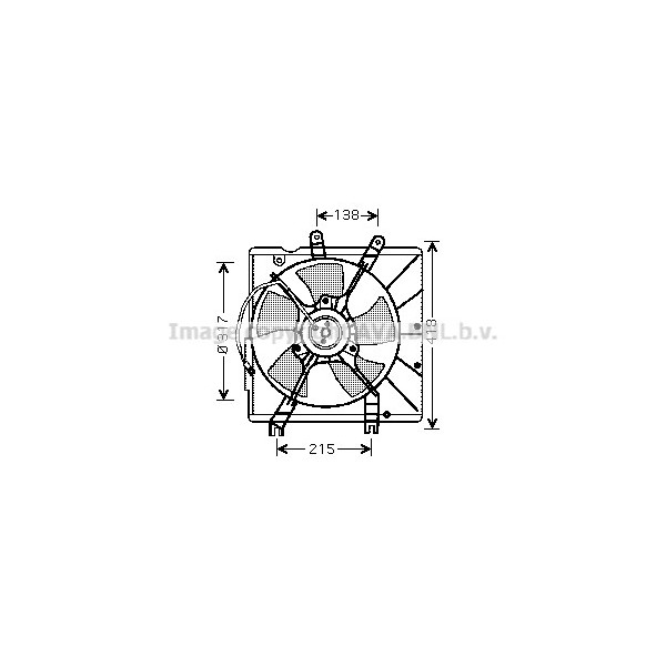 CLG FAN KIA MENTOR 94-99 image