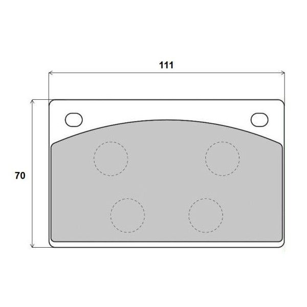 Brake Pad Set - Disc Brake Bentley 91-99 image